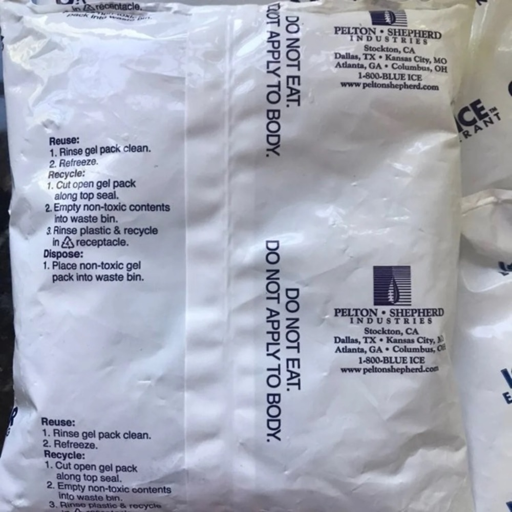 5 Glacier Gel Packs - Picture 3 of 3